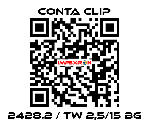 2428.2 / TW 2,5/15 BG Conta Clip