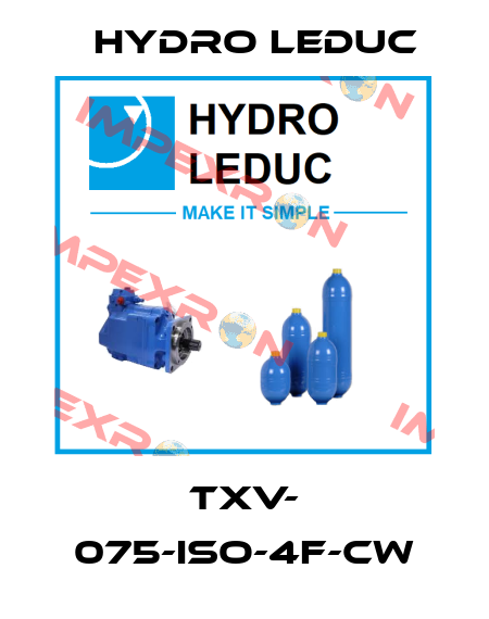 TXV- 075-ISO-4F-CW Hydro Leduc