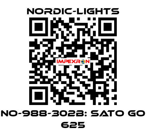 NO-988-302B: SATO GO 625 nordic-lights