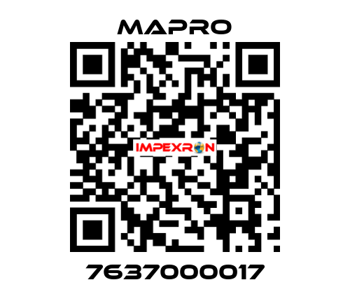 7637000017 Mapro
