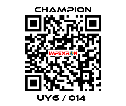 UY6 / 014  Champion