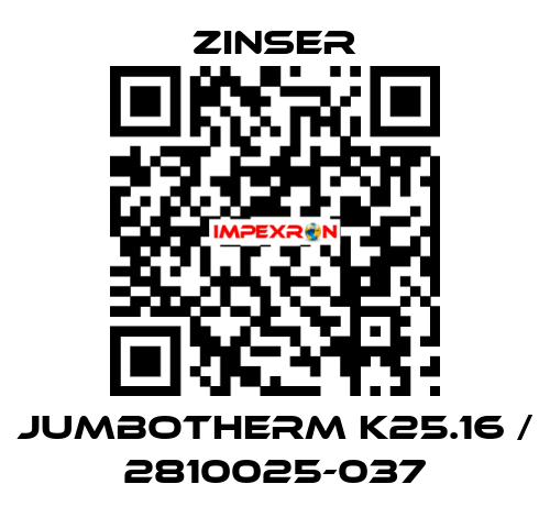 JUMBOTHERM K25.16 / 2810025-037 Zinser