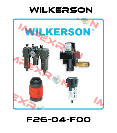 F26-04-F00 Wilkerson