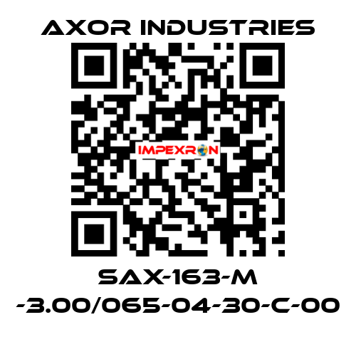 SAX-163-M -3.00/065-04-30-C-00 Axor Industries