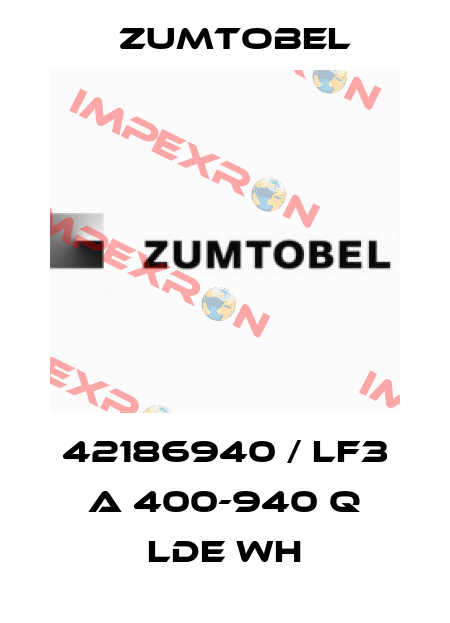 42186940 / LF3 A 400-940 Q LDE WH Zumtobel