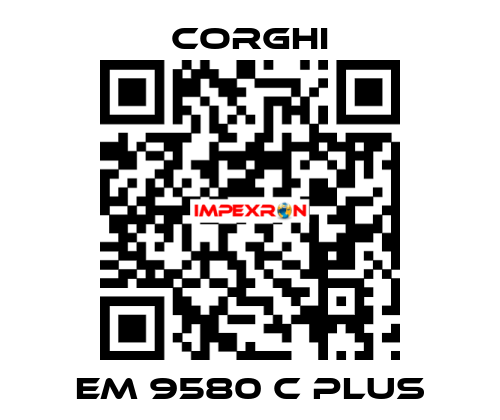 EM 9580 C Plus Corghi