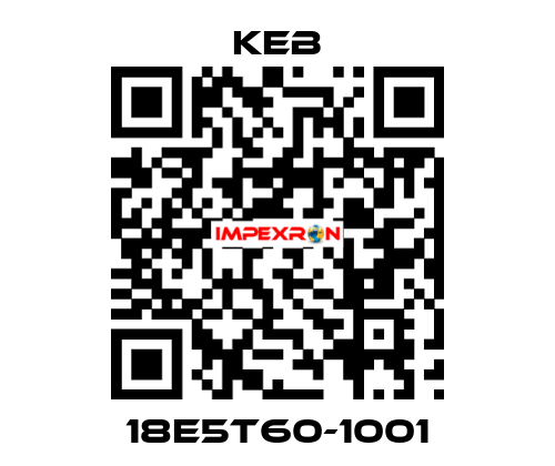 18E5T60-1001 KEB