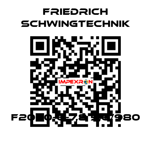 F2000-6-7,8 5,6/980 Friedrich Schwingtechnik