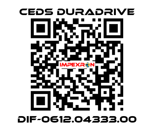 DIF-0612.04333.00 Ceds Duradrive