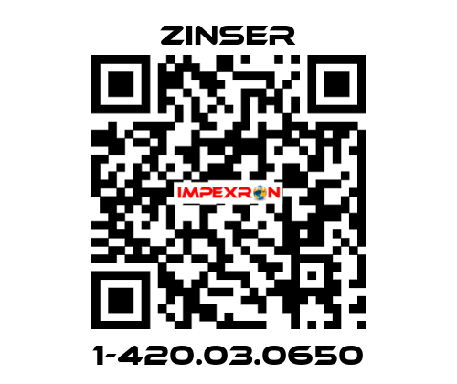 1-420.03.0650 Zinser
