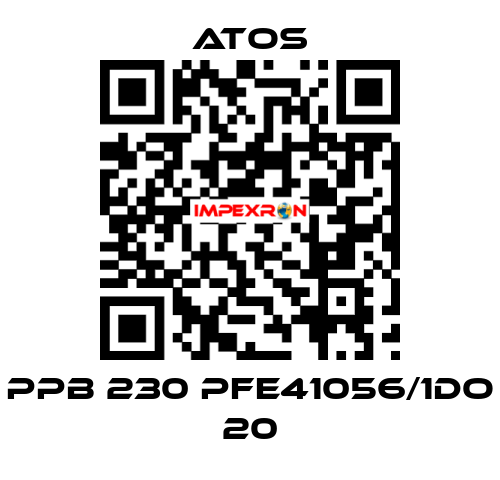 PPB 230 PFE41056/1DO 20 Atos