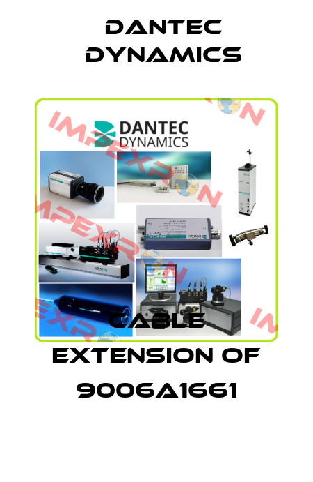 Cable extension of 9006A1661 Dantec Dynamics