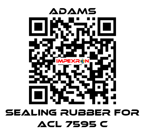 Sealing rubber for ACL 7595 C ADAMS