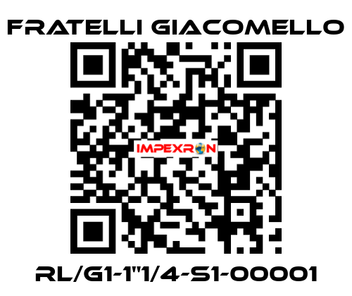 RL/G1-1"1/4-S1-00001 Fratelli Giacomello