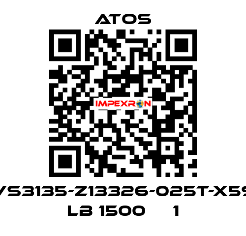 VS3135-Z13326-025T-X59 LB 1500 АС1 Atos