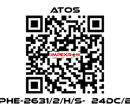 DPHE-2631/2/H/S-Х24DC/BT Atos