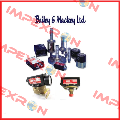 MODEL:3312 -0.07-1BAR,250VAC Bailey & Mackey