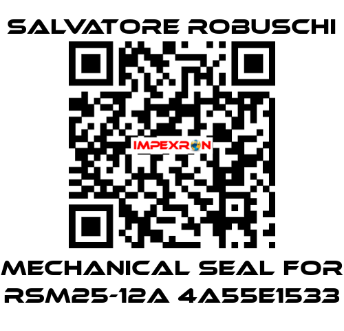 mechanical seal for RSM25-12A 4A55E1533 SALVATORE ROBUSCHI