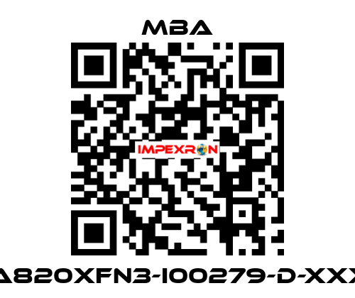 MBA820XFN3-I00279-D-XXXXX MBA