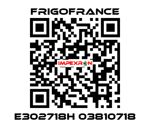 E302718H 03810718 Frigofrance