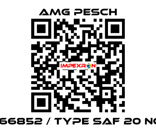 166852 / type SAF 20 NC AMG Pesch