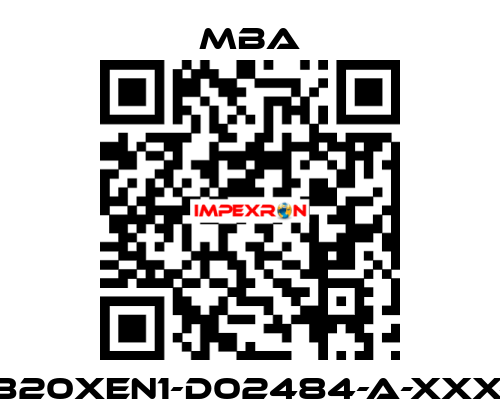 MBA820XEN1-D02484-A-XXX-S001 MBA