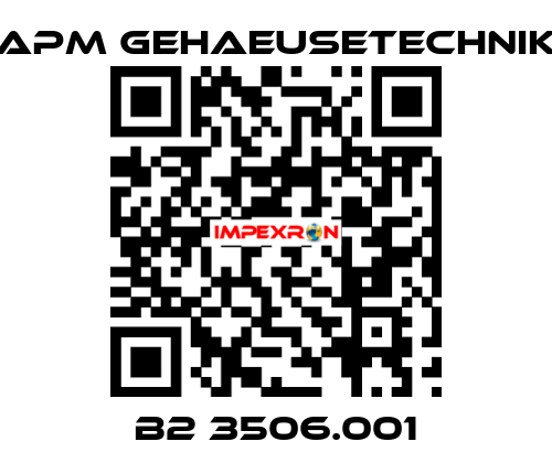 B2 3506.001 APM GEHAEUSETECHNIK