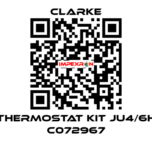 THERMOSTAT KIT JU4/6H C072967 Clarke