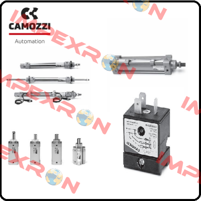 Fixing screws and square washers included for CSH-233 Camozzi