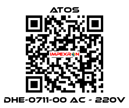DHE-0711-00 AC - 220v Atos