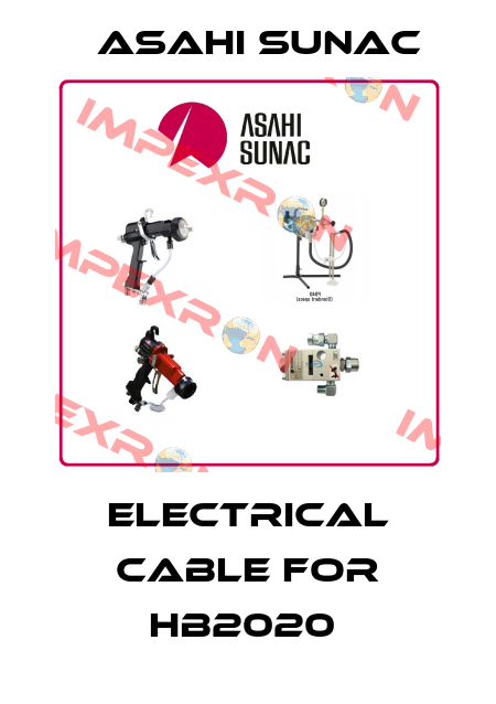 electrical cable for HB2020  Asahi Sunac