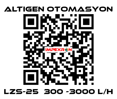 LZS-25  300 -3000 L/h Altıgen Otomasyon