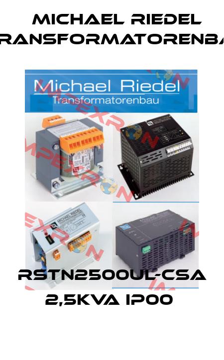 RSTN2500UL-CSA 2,5kVA IP00  Michael Riedel Transformatorenbau
