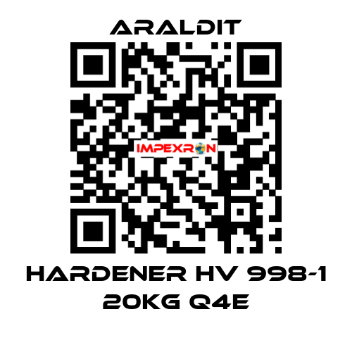 HARDENER HV 998-1 20KG Q4E Araldit