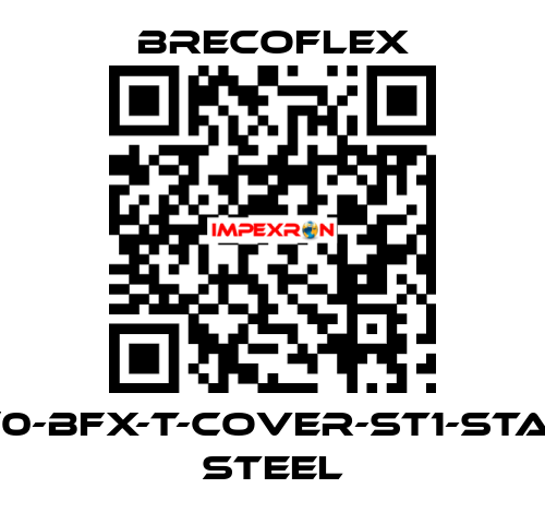 16AT10/0-BFX-T-COVER-ST1-STAINLESS STEEL Brecoflex