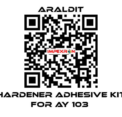 Hardener adhesive kit for AY 103  Araldit