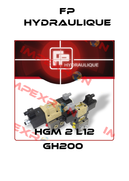 HGM 2 L12 GH200  Fp Hydraulique