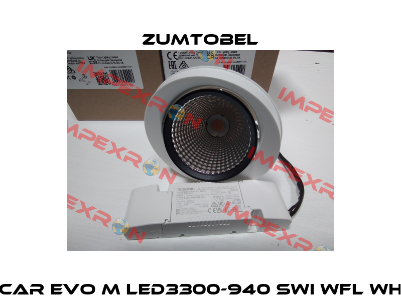 CAR EVO M LED3300-940 SWI WFL WH Zumtobel