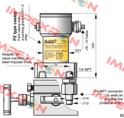 APRE-2000G/PZ/ Aplisens