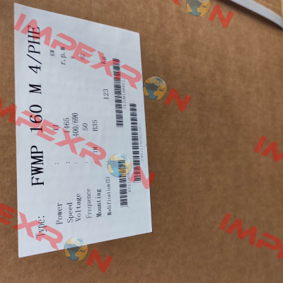 FWMP 160 M 4 / PHE AC Motoren