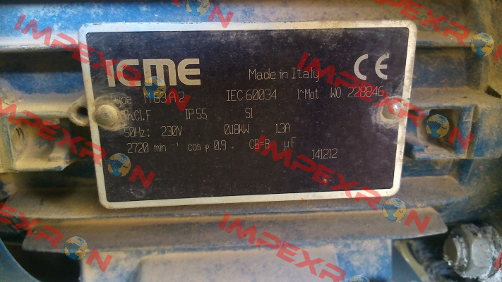 type T62 A-2  Icme Motor