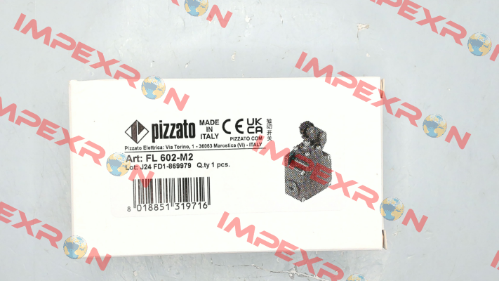 FL 602-M2 Pizzato Elettrica