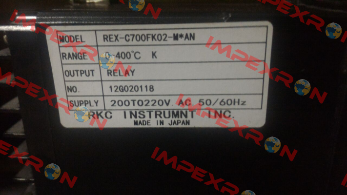 REX-C700FK02-M*AN  Rkc Instruments