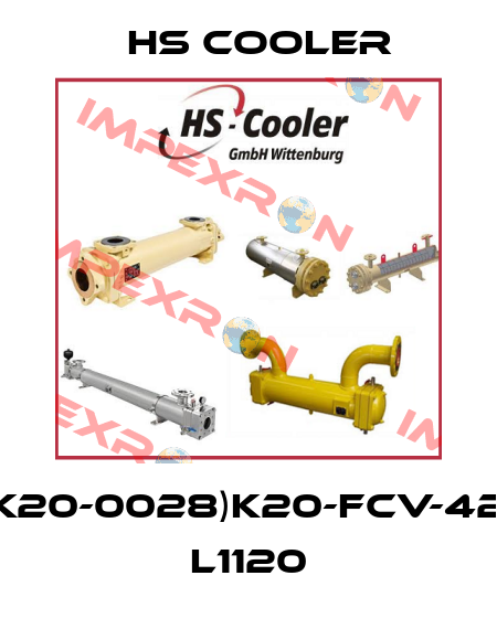 (K20-0028)K20-FCV-421 L1120 HS Cooler