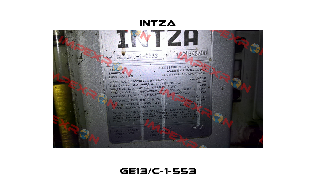 GE13/C-1-553 Intza