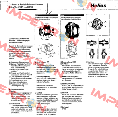 RR 315 (05920) Helios