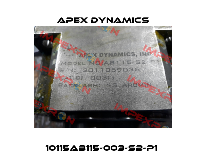 10115AB115-003-S2-P1  Apex Dynamics