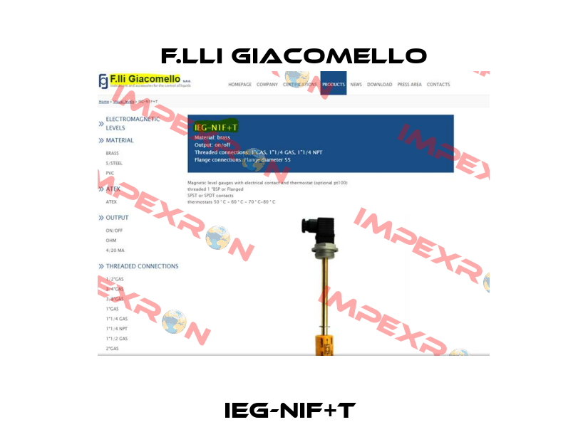 IEG-NIF+T  F.lli Giacomello