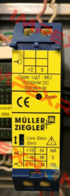 UgT-MU Eingang 0-200 mV Müller Ziegler