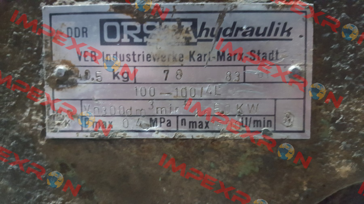 100-100/4L  Orsta Hydraulik